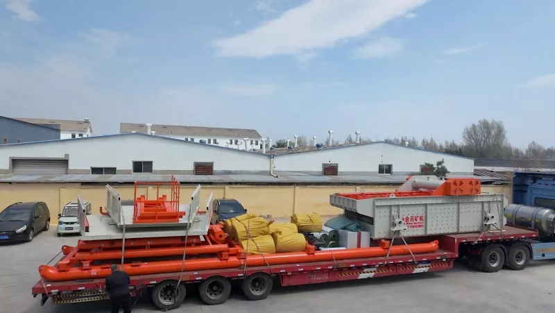 Repetir o pedido desde Asia Central! Unidade de pantalla para minería de ouro Jinqi enviada