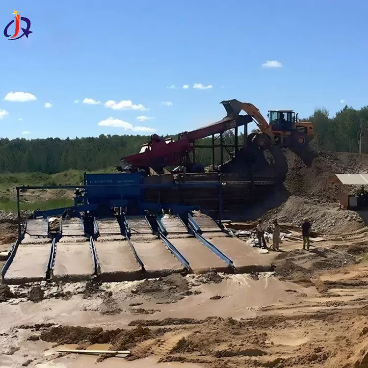 Plantas de lavado de ouro aluvial de arxila